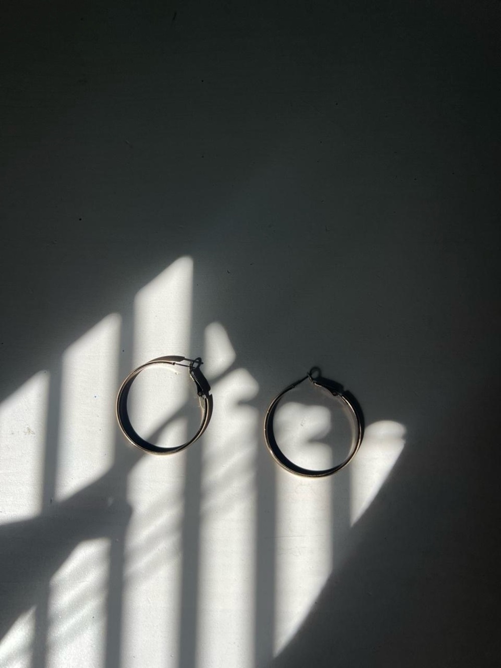 Classic Gold Hoop Earrings - Women Jewelry